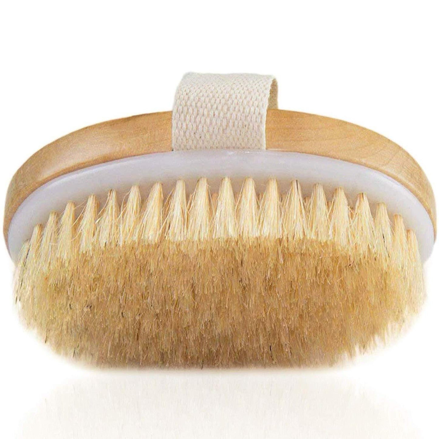 Wooden Oval Exfoliating Dead Skin Shower Brush