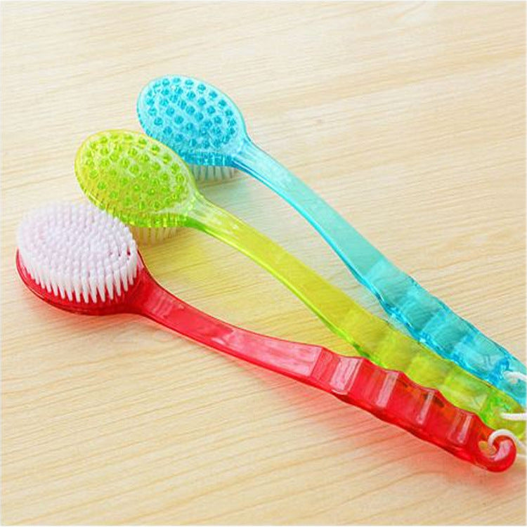 Long Handle Back Brush Back Body Bath Shower Sponge Scrubber Bath Brushes Exfoliating Scrub Skin Massage Exfoliation Bathroom